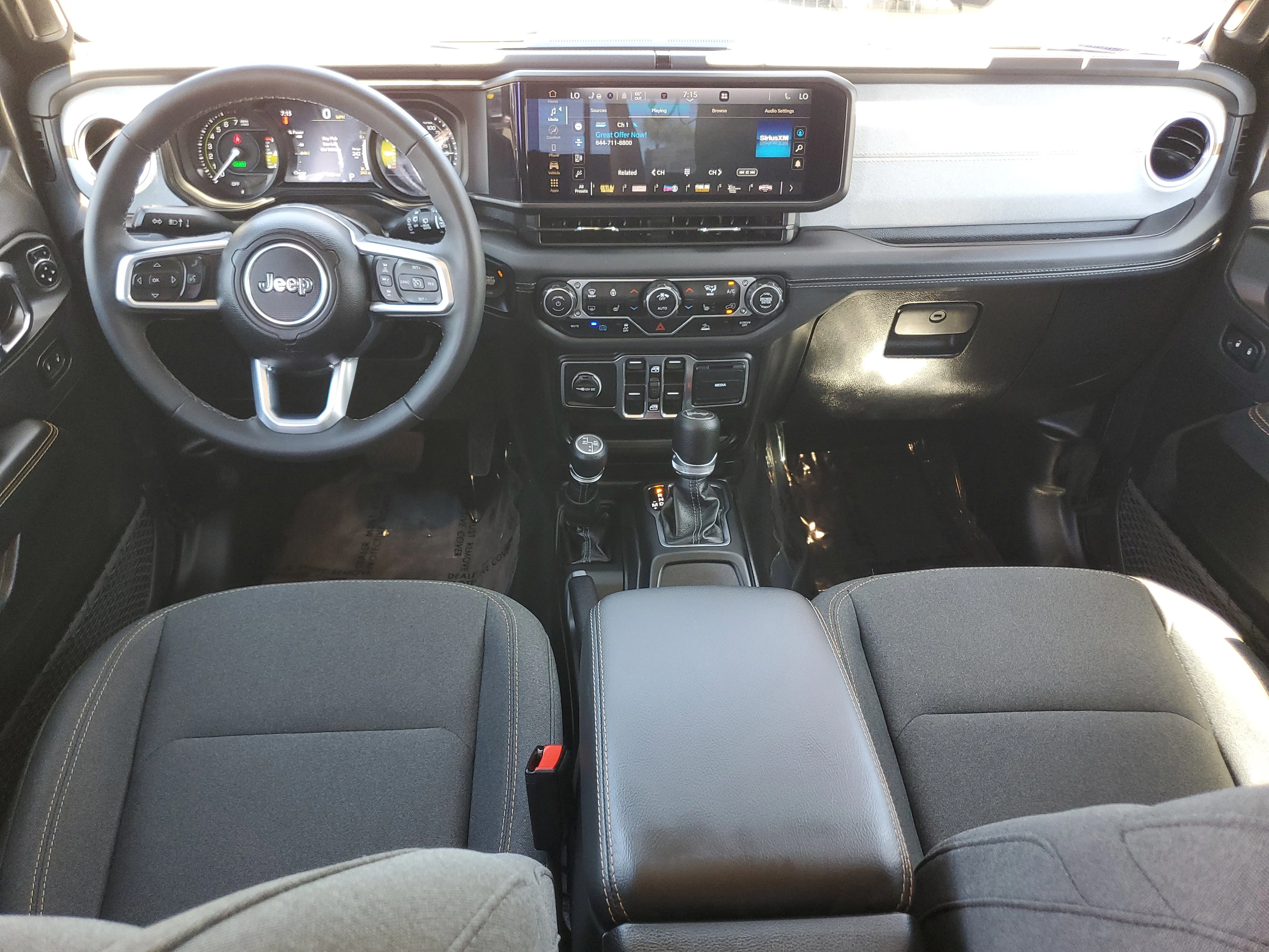 Certified Used 2025 Gray Jeep Sahara 4xe image 17
