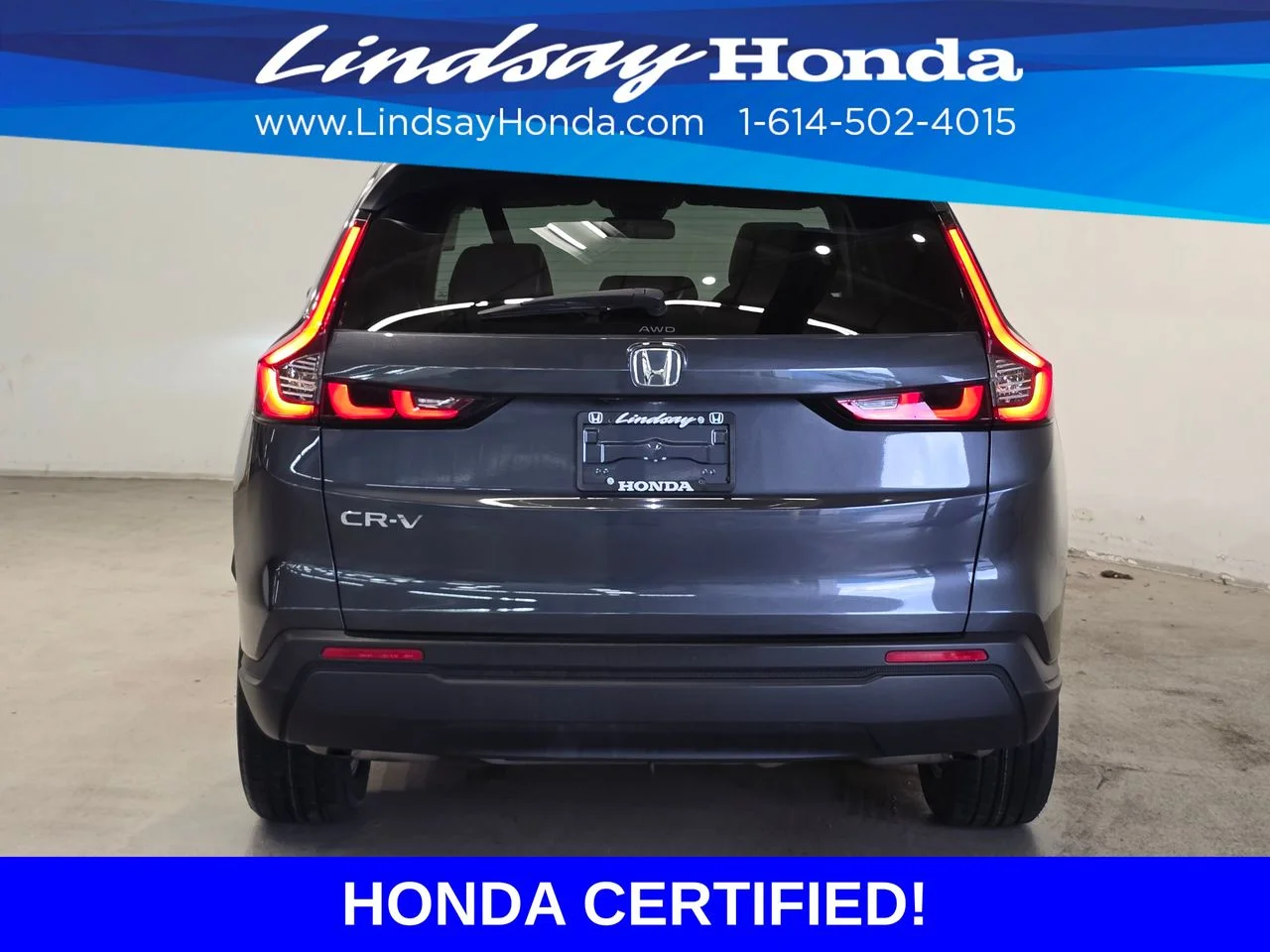 Certified Used 2024 Meteorite Gray Metallic Honda EX image 5