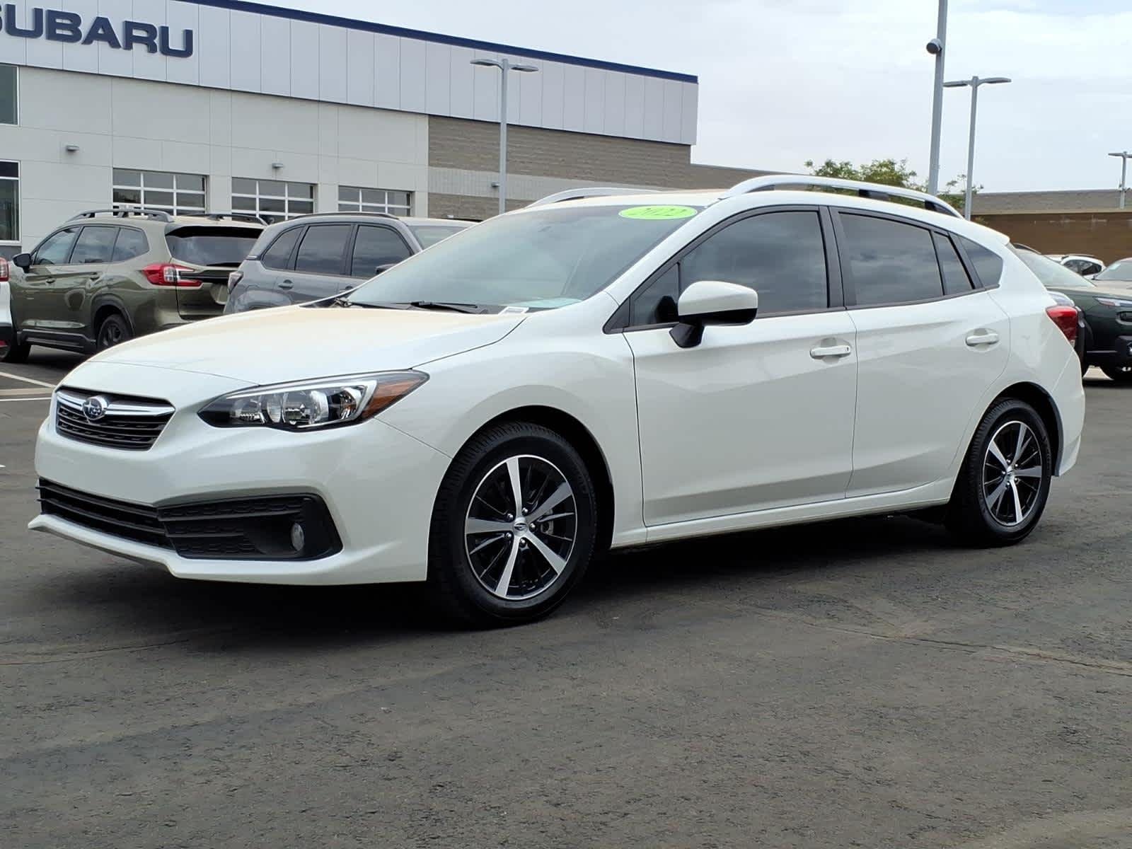 Used 2022 Crystal White Pearl Subaru Premium image 3