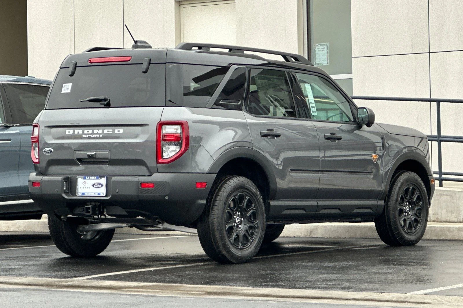 New 2025 Carbonized Gray Metallic Ford Badlands® image 3