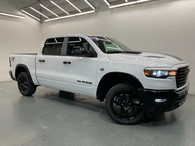 New 2026 Bright White Clear-Coat Exterior Paint RAM Laramie image 2