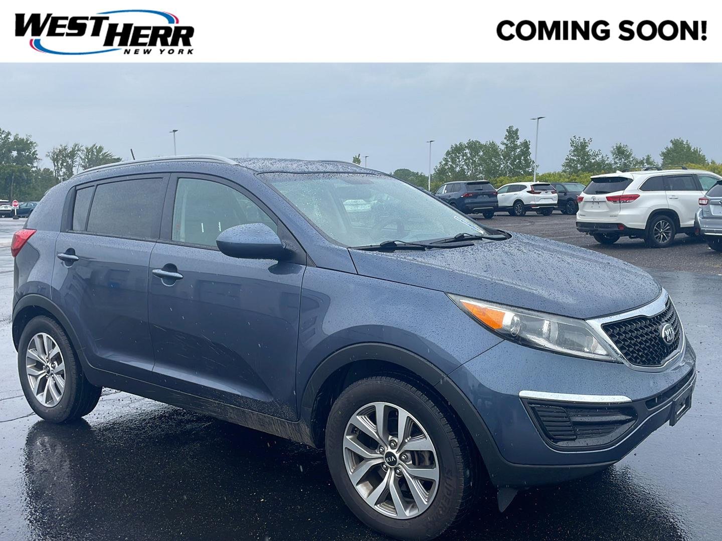 Used 2016 Twilight Blue Kia LX image 1