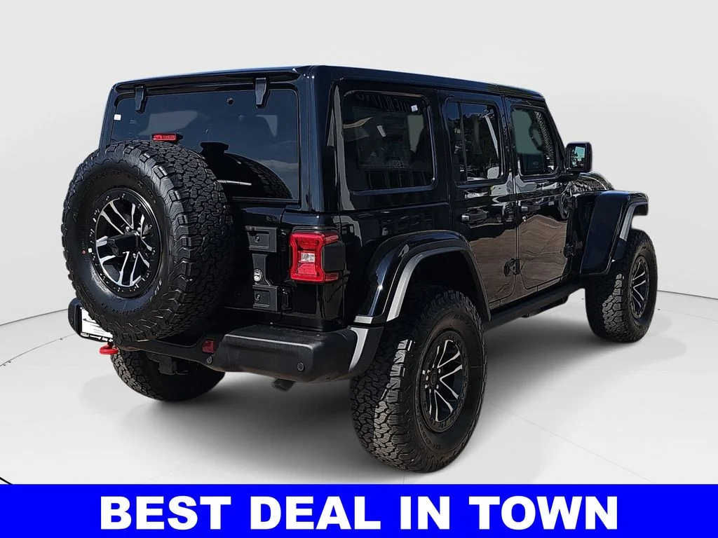 New 2026 Black Clear-Coat Exterior Paint Jeep Rubicon X image 3
