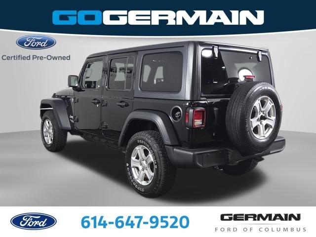 Certified Used 2019 Black Clearcoat Jeep Unlimited Sport S image 9