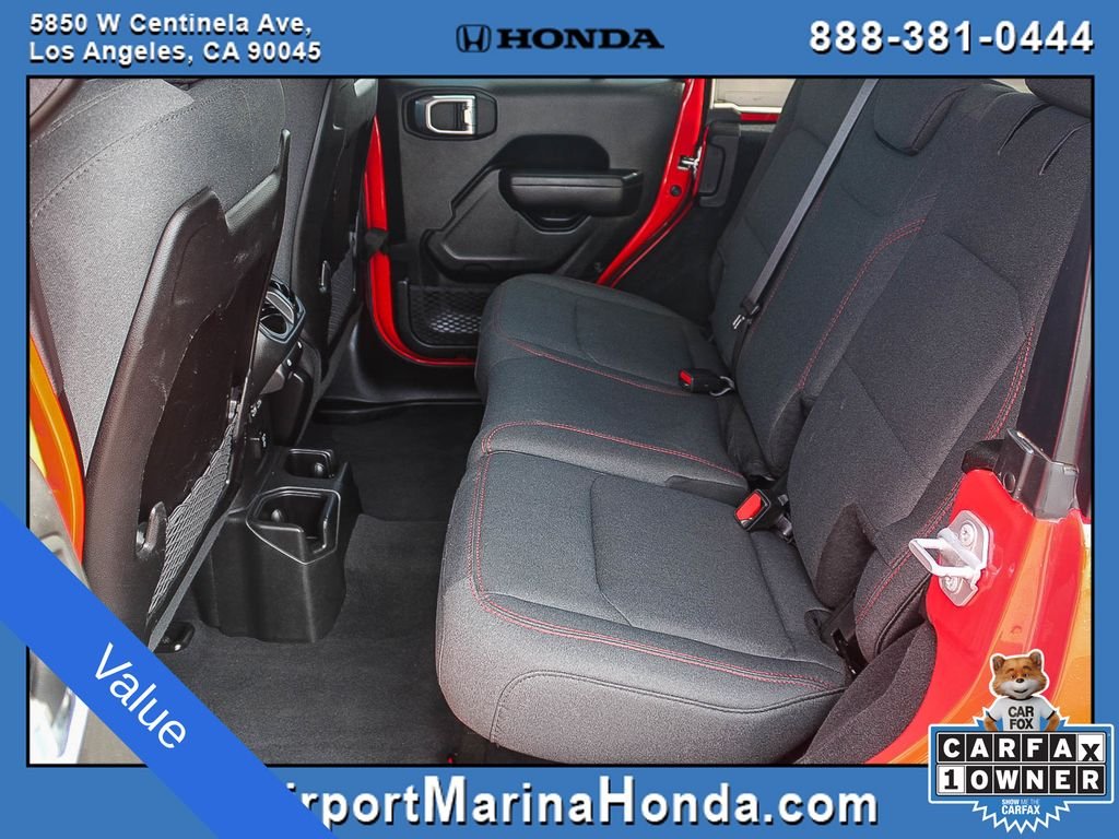 Used 2025 Red Clearcoat Jeep Rubicon image 24