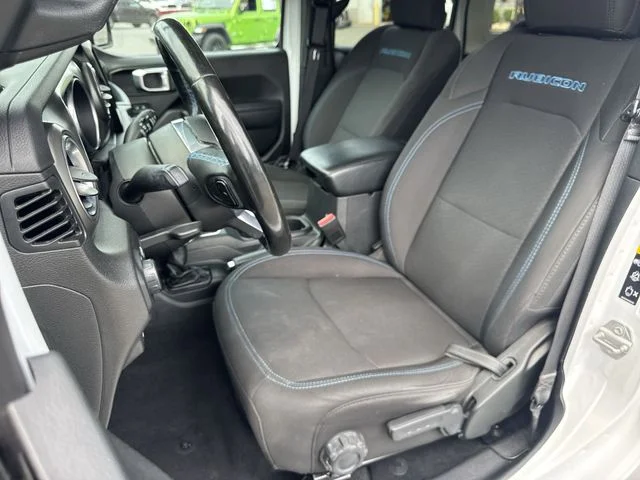 Used 2022 White Jeep Unlimited Rubicon 4xe image 25