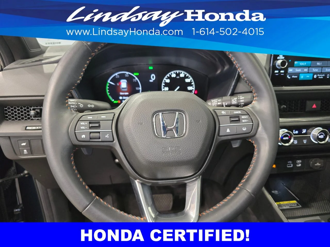 Certified Used 2025 Canyon River Blue Metallic Honda Sport-L image 16