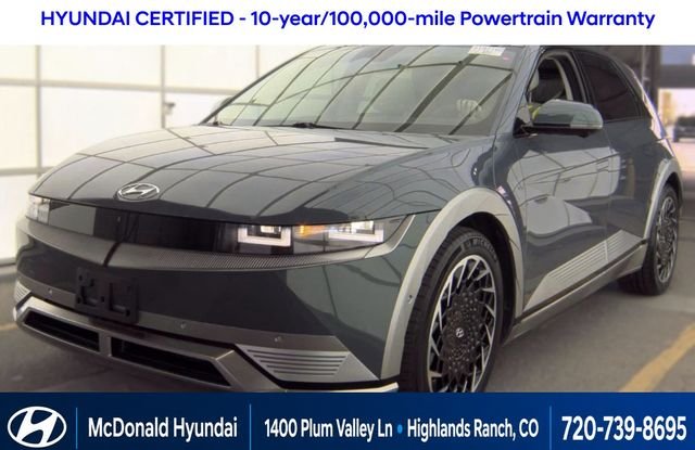 Certified Used 2023 Green Hyundai Limited image 1
