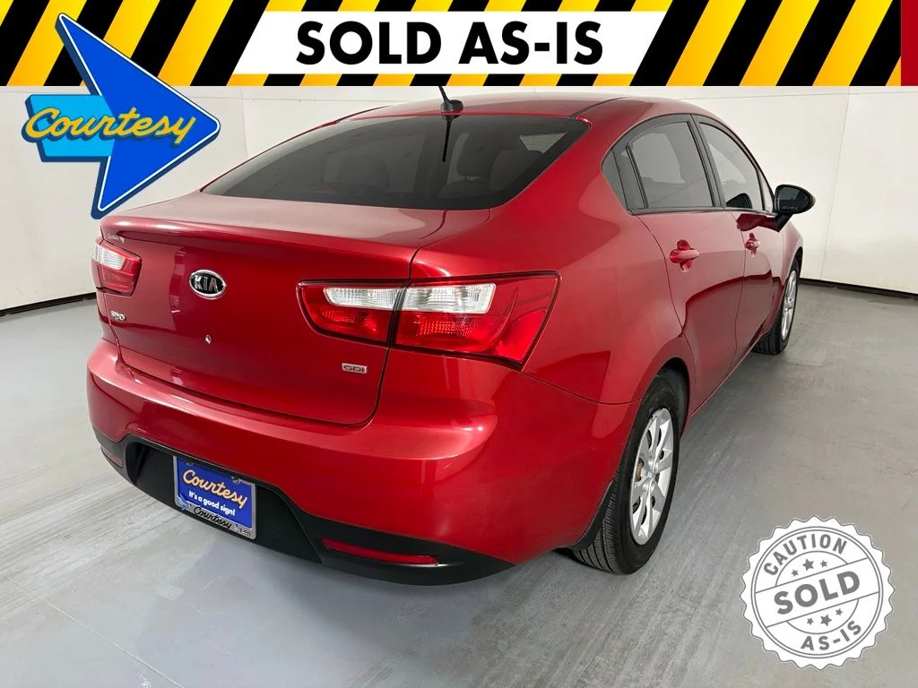 Certified Used 2013 Signal Red Kia LX image 8