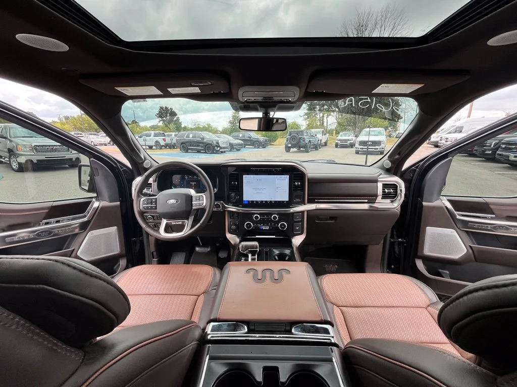 Used 2024 Blue Ford King Ranch image 11