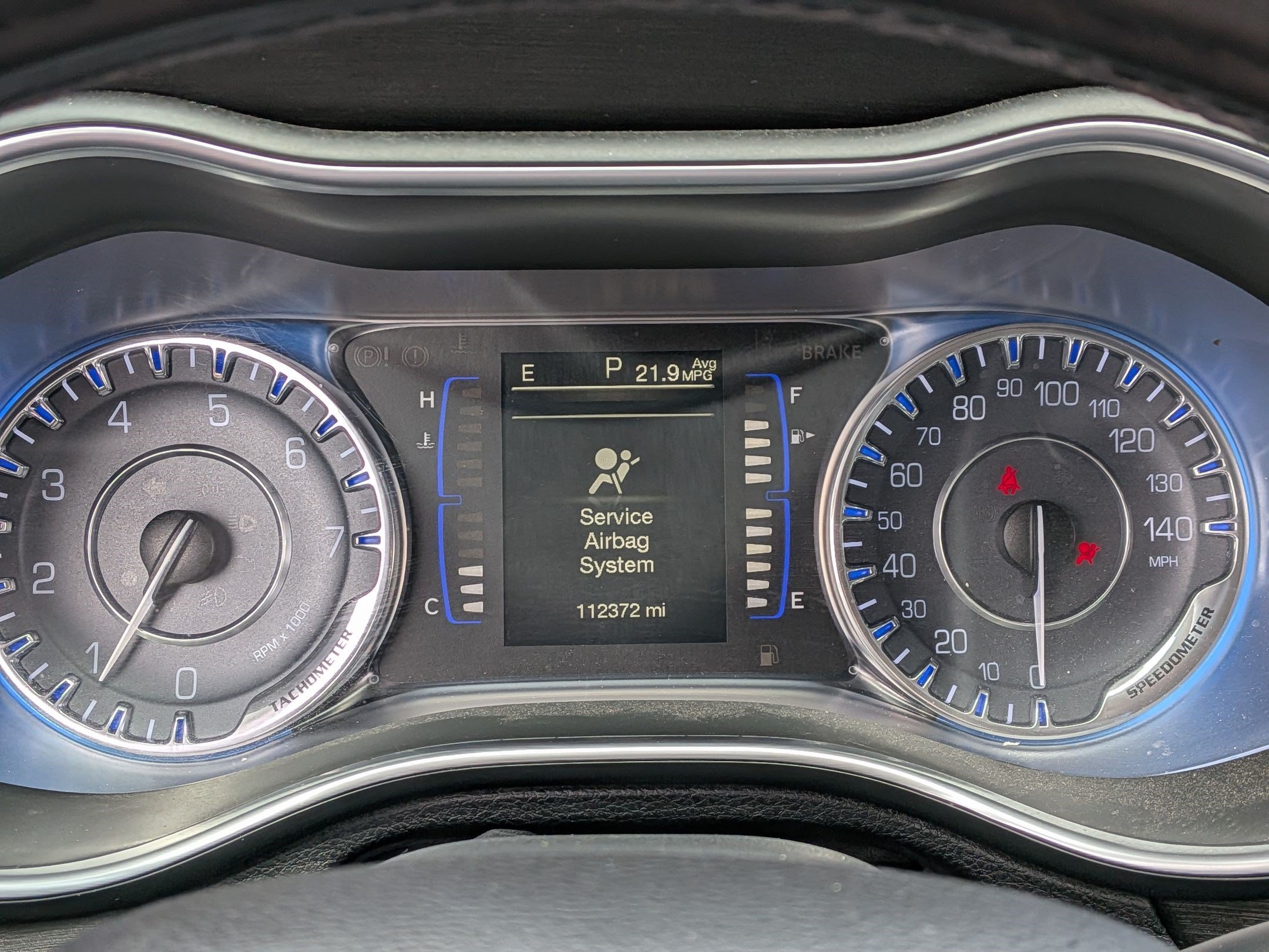 Used 2016 Vivid Blue Pearlcoat Chrysler Limited image 17