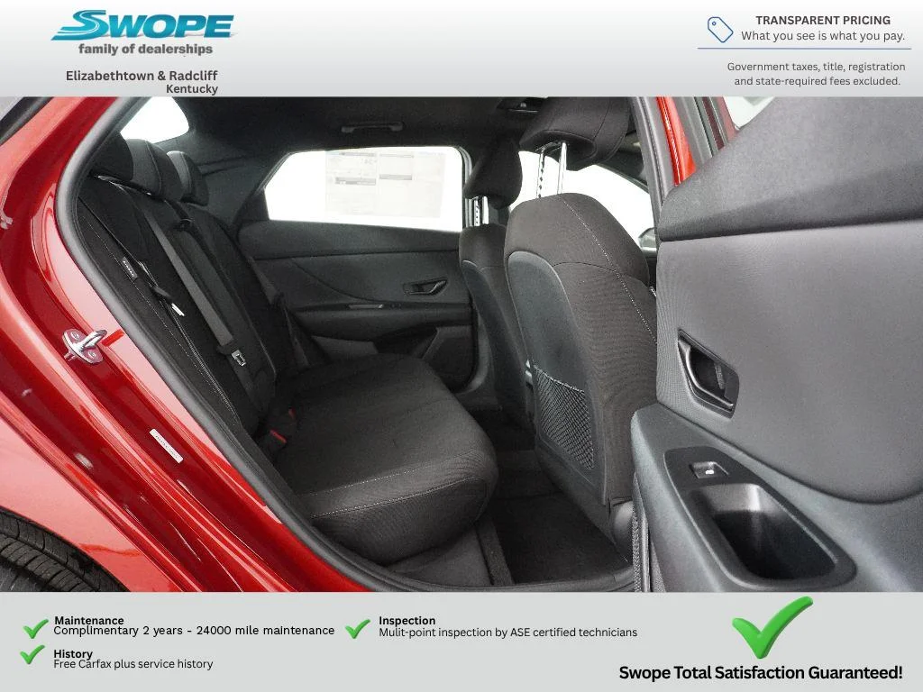 New 2026 Ultimate Red Hyundai SEL Sport Premium image 9