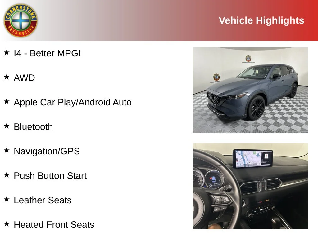 Used 2024 Mazda CX-5 S Carbon Edition with VIN JM3KFBCL8R0521416 for sale in Elk River, Minnesota
