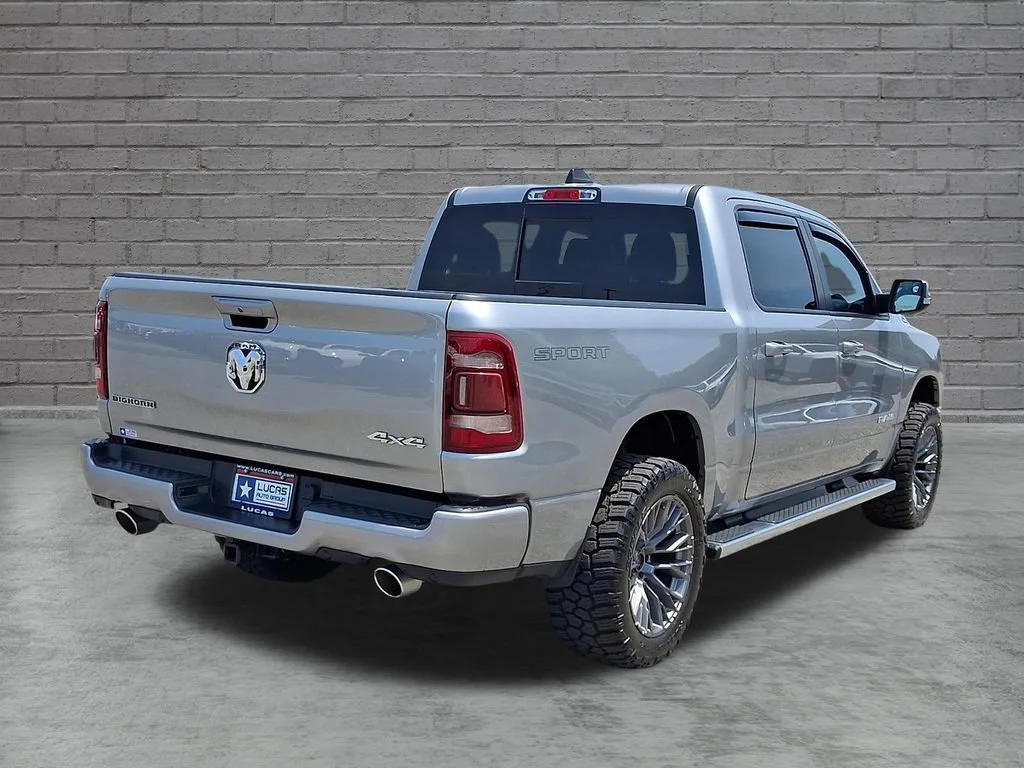Used 2022 Billet Silver Metallic Clearcoat Ram Big Horn image 11