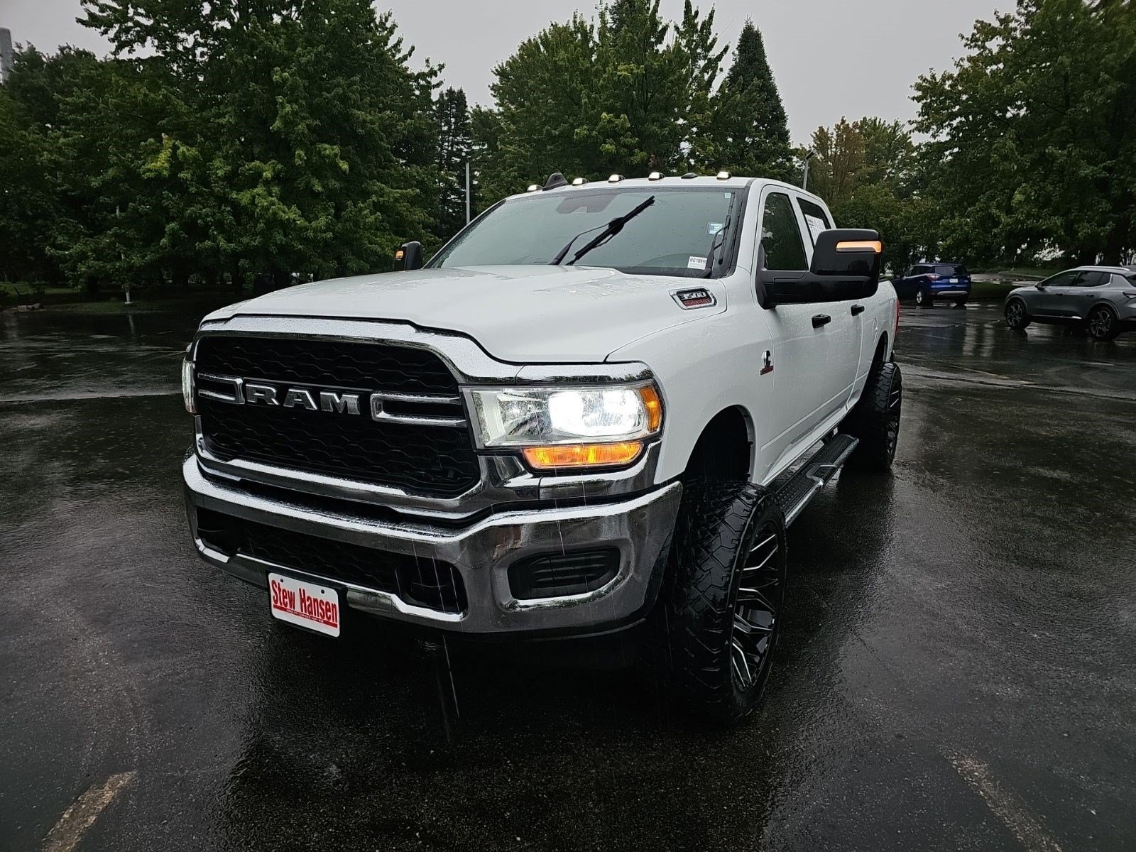 Used 2024 Bright White Clearcoat Ram Tradesman image 2