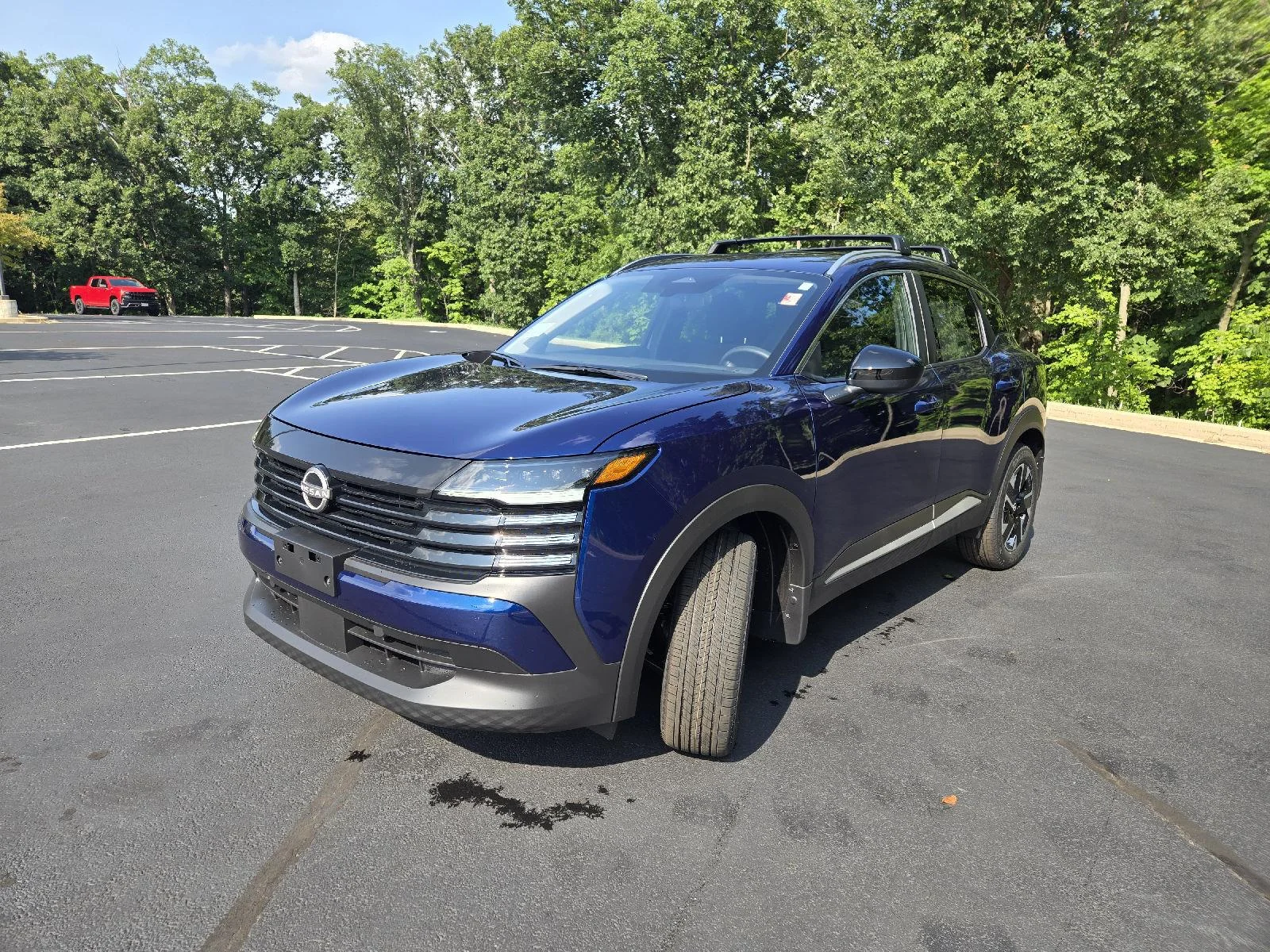 New 2026 Deep Blue Pearl Nissan SV image 4