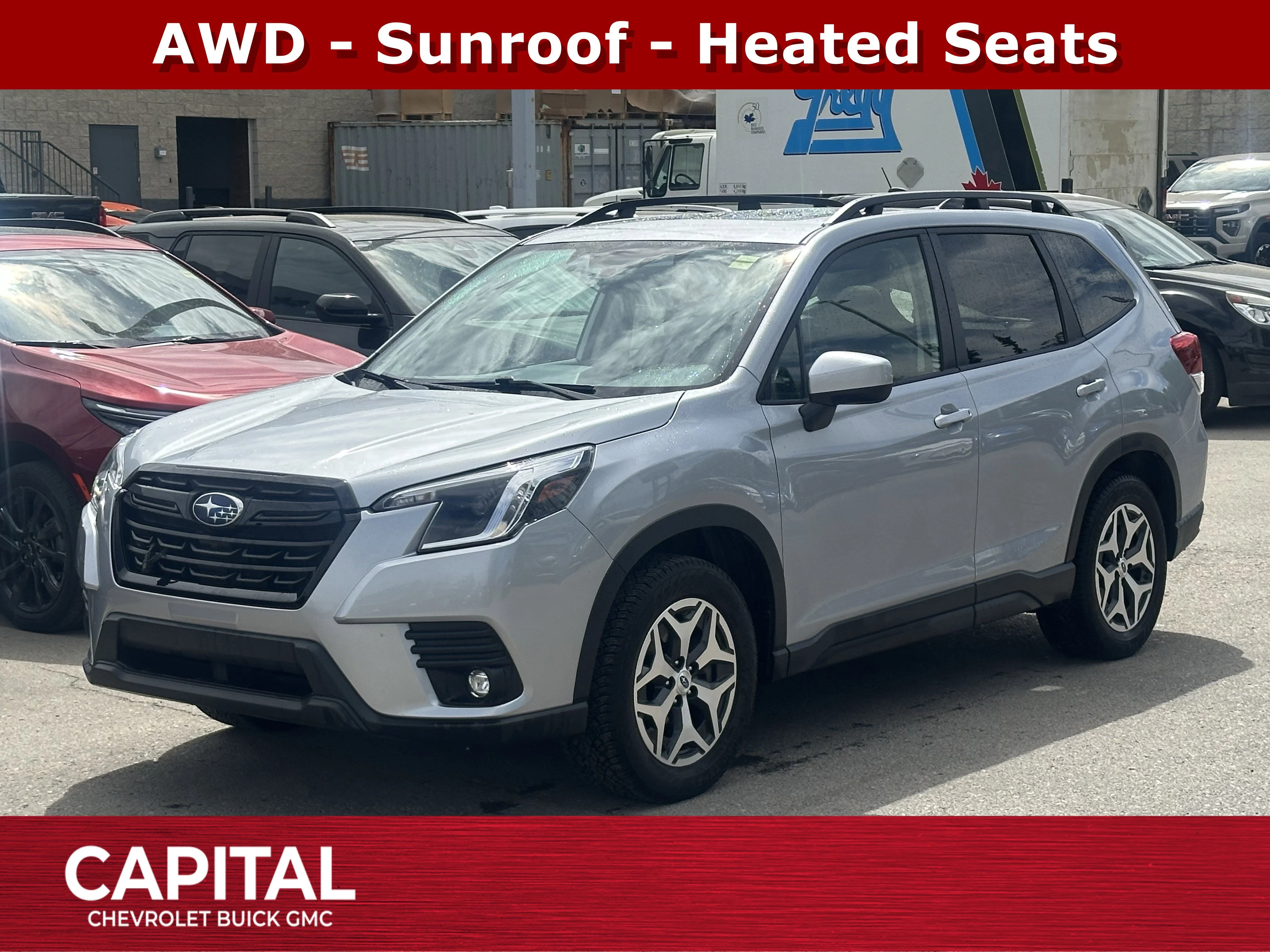 Certified Used 2024 Silver Subaru Touring image 1