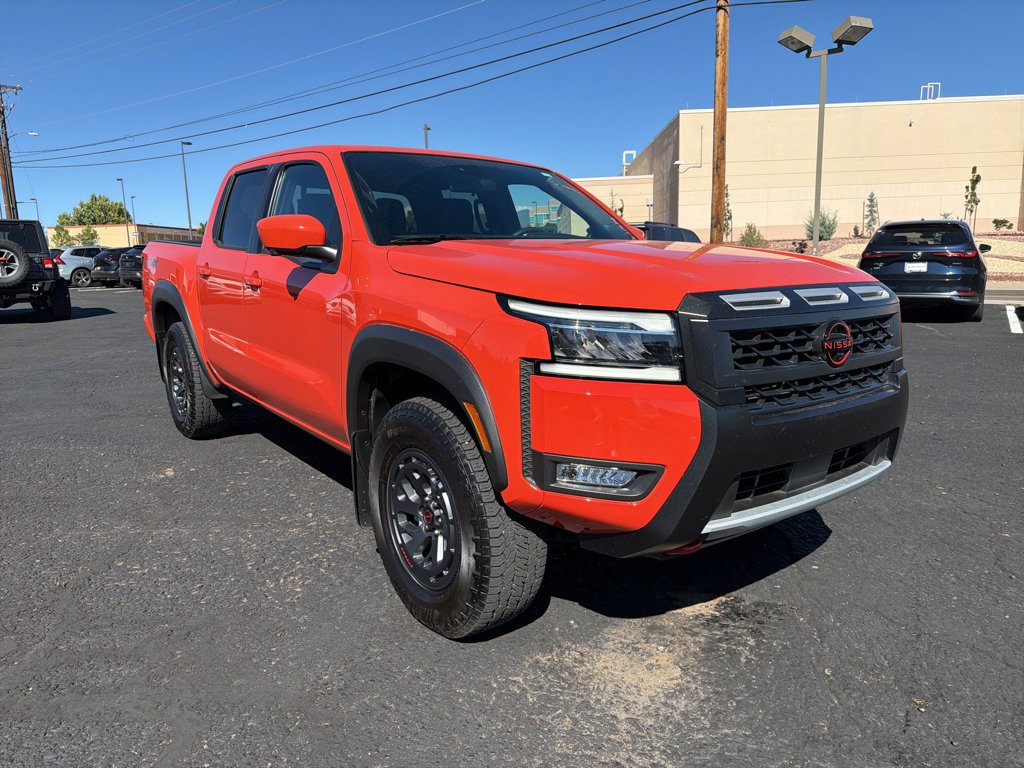 Used 2025 Afterburn Orange Nissan PRO-4X image 3