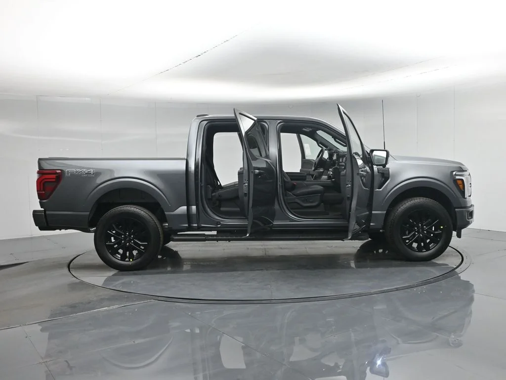 New 2026 Carbonized Gray Metallic Ford Lariat image 4
