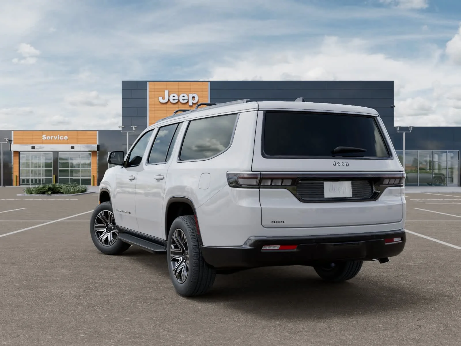 New 2026 Bright White Clearcoat Jeep  image 3