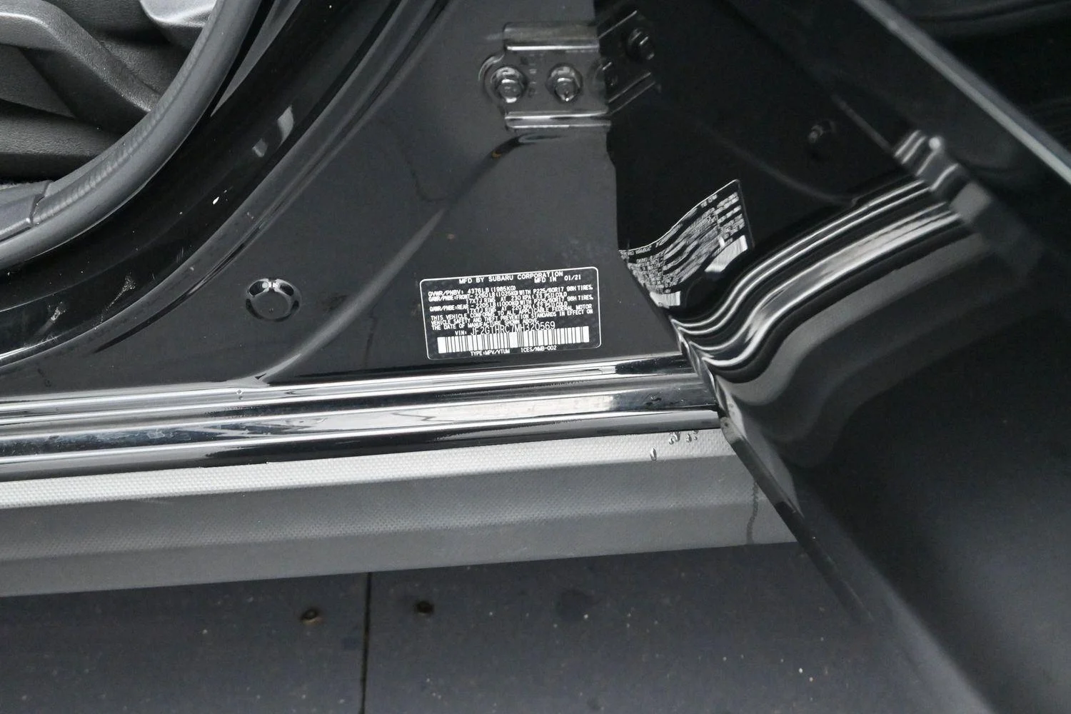 Used 2021 Crystal Black Silica Subaru Sport image 35