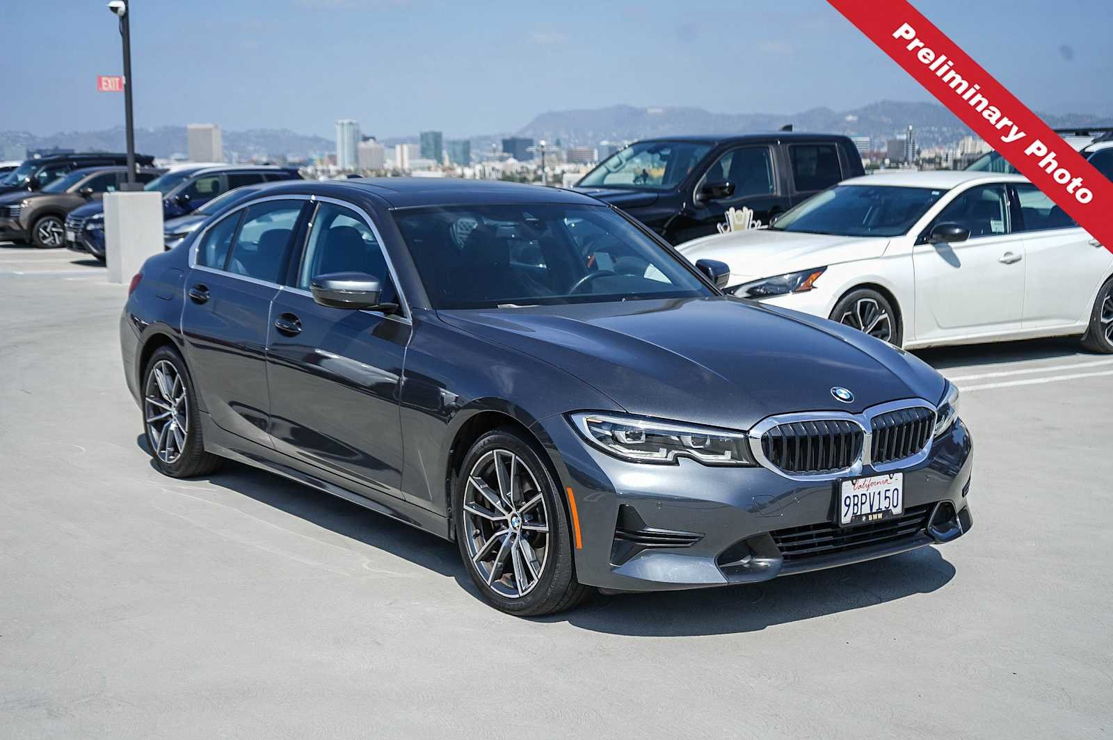 Used 2019 Mineral Gray Metallic BMW 330i image 3