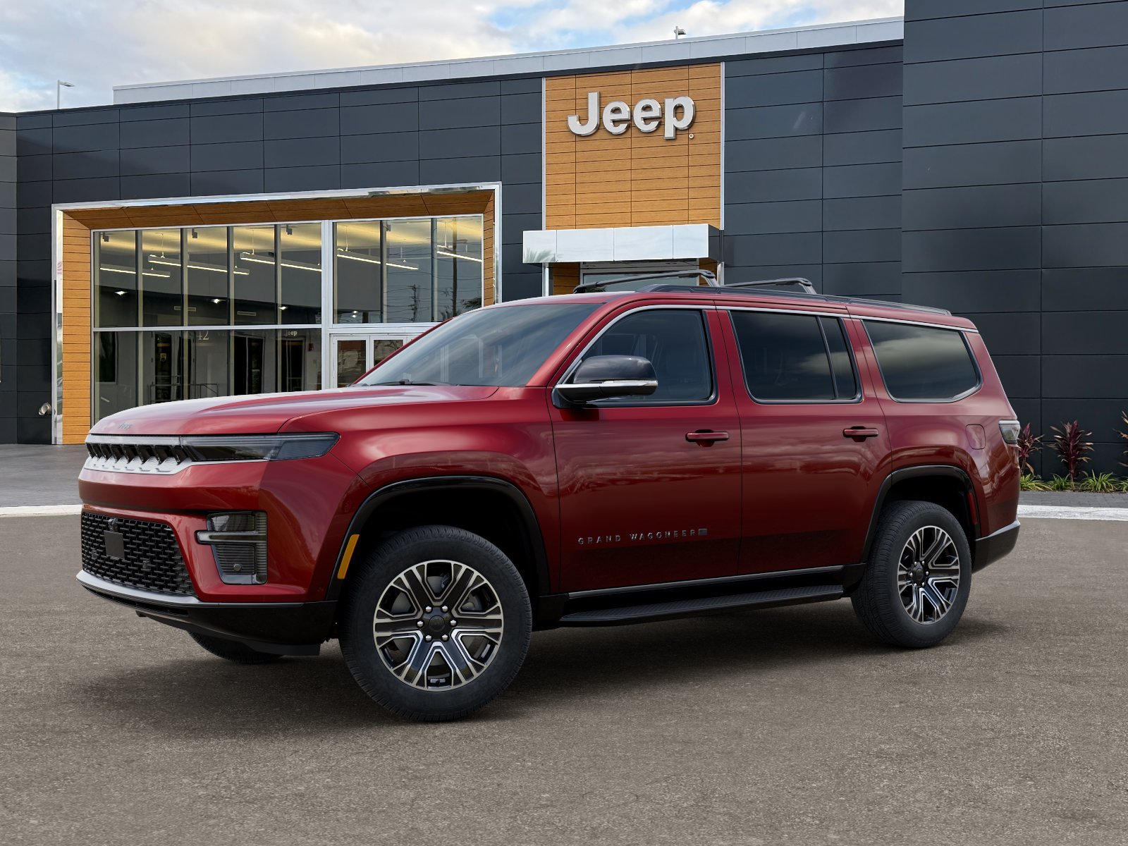 New 2026 Velvet Red Pearl-Coat Exterior Paint Jeep  image 38