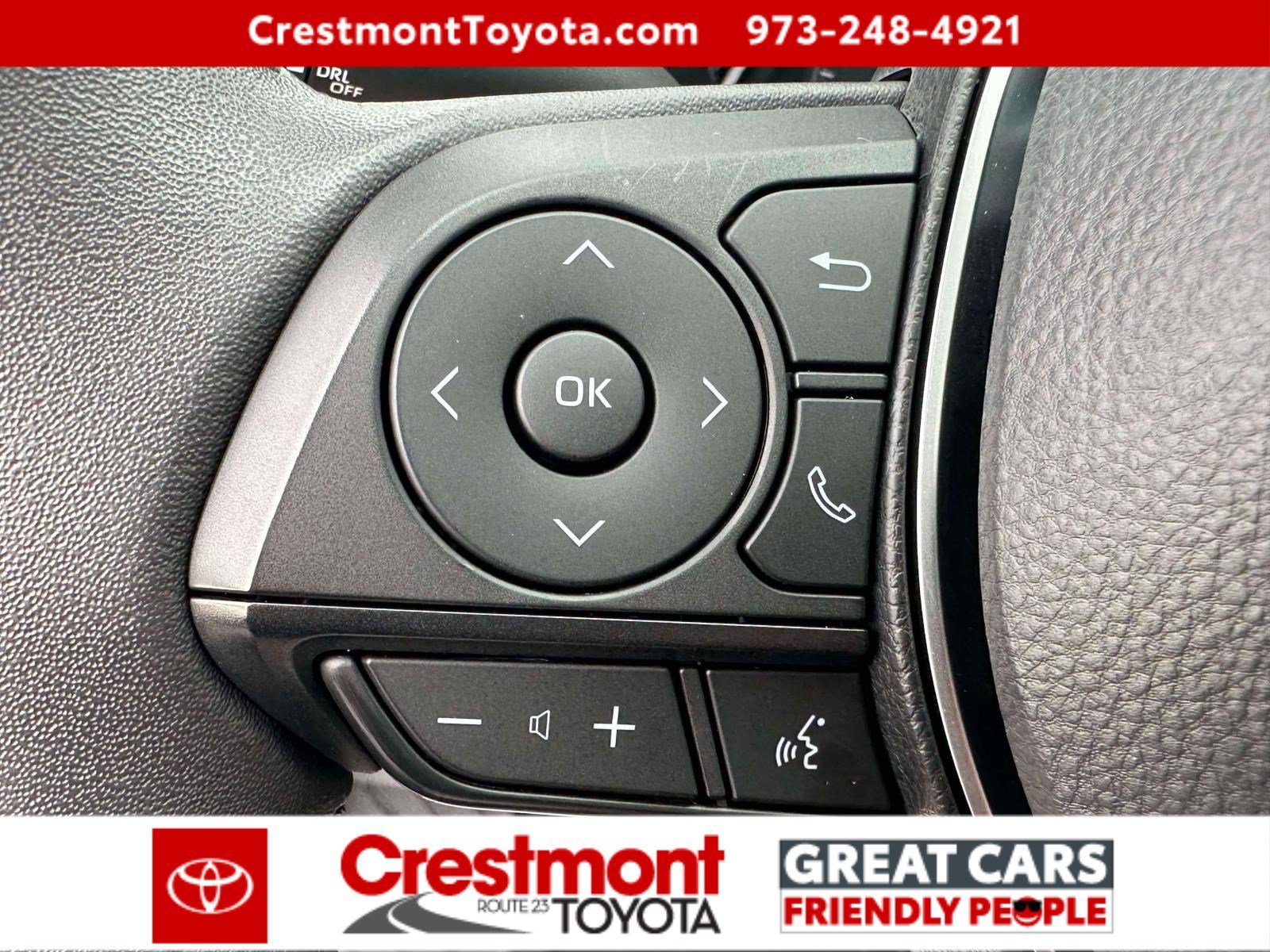 Certified Used 2025 Midnight Black Metallic Toyota XLE image 20