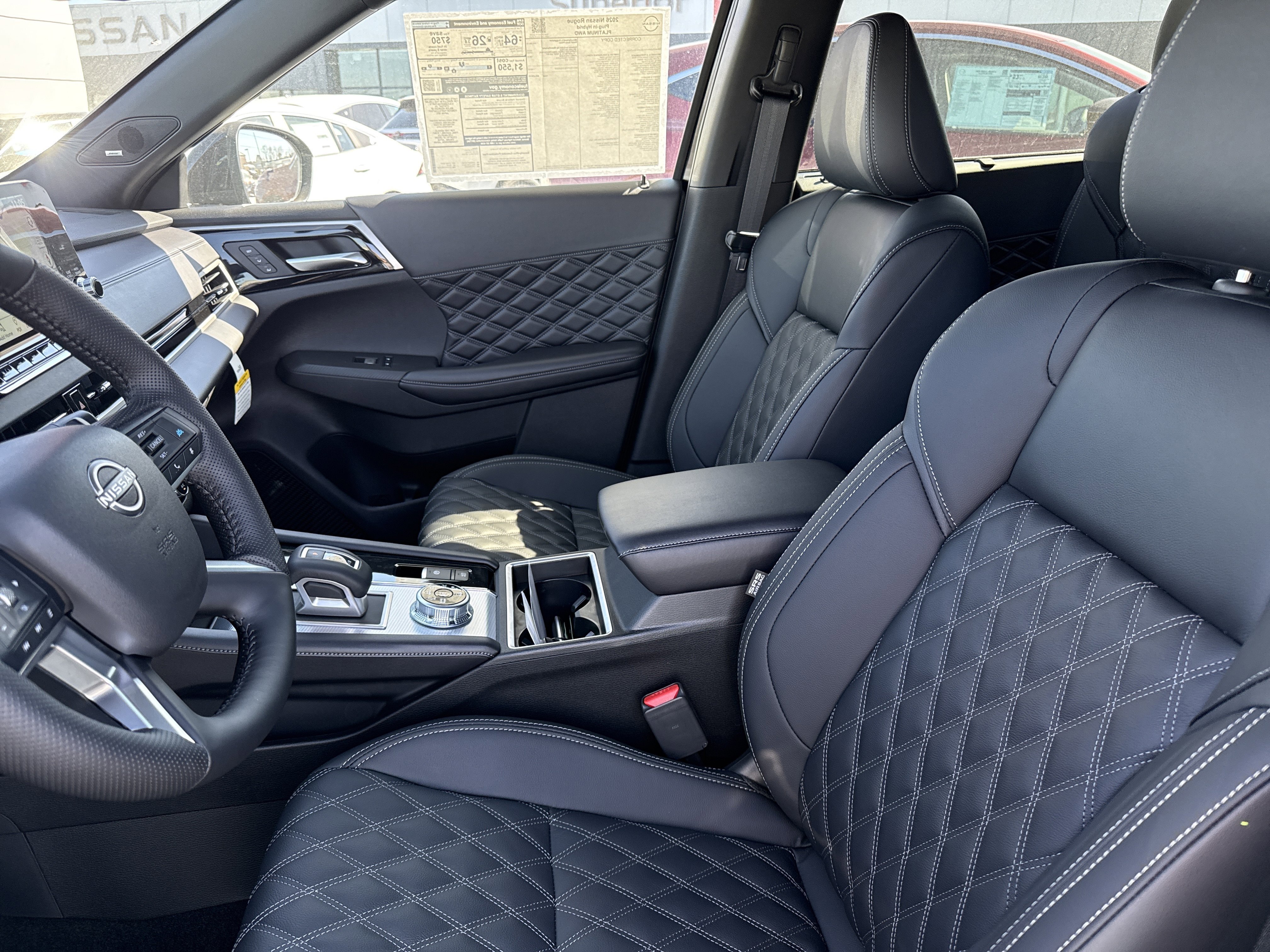 New 2026 Cosmic Black Nissan Platinum AWD image 5
