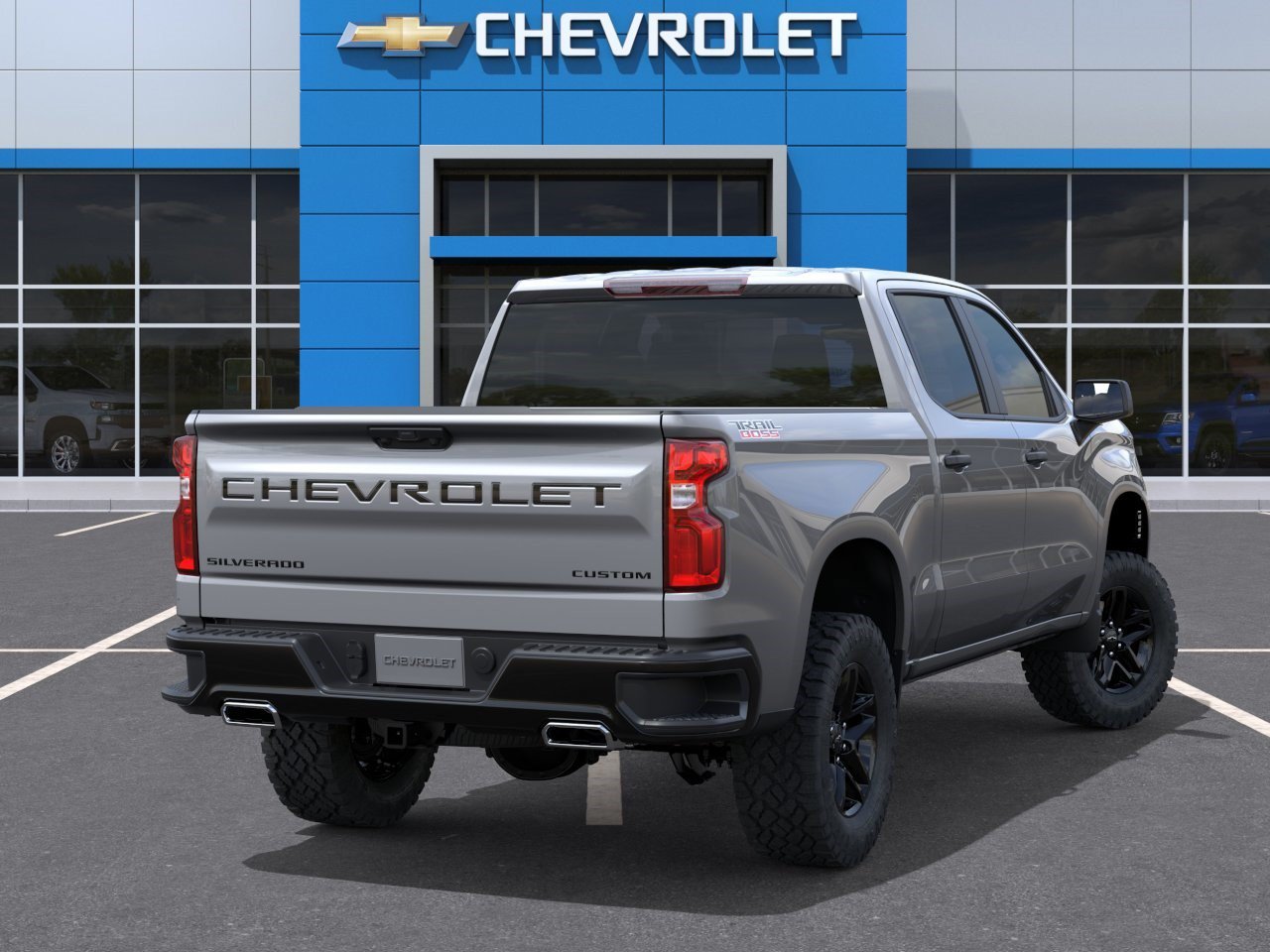 New 2026 Sterling Gray Metallic Chevrolet Custom Trail Boss image 4