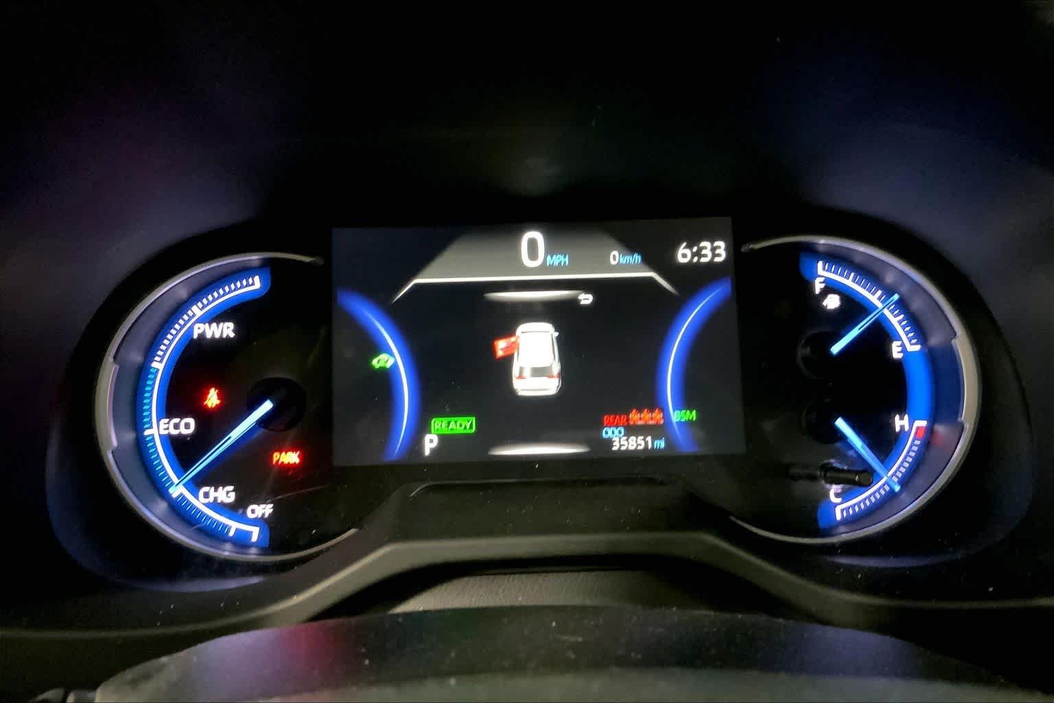 Used 2025 Silver Sky Metallic Toyota Hybrid XLE image 26