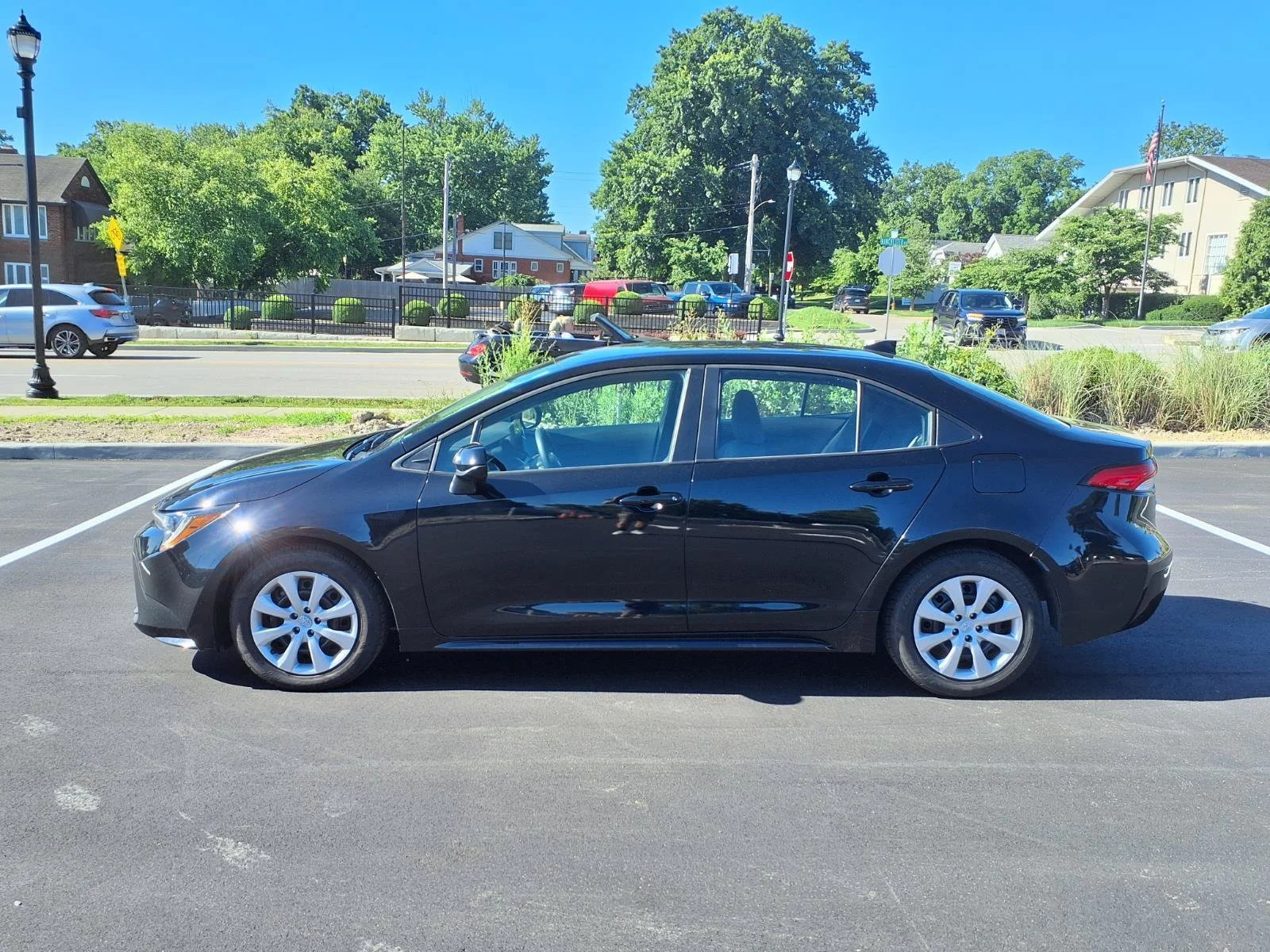 Certified Used 2024 Midnight Black Metallic Toyota LE image 30
