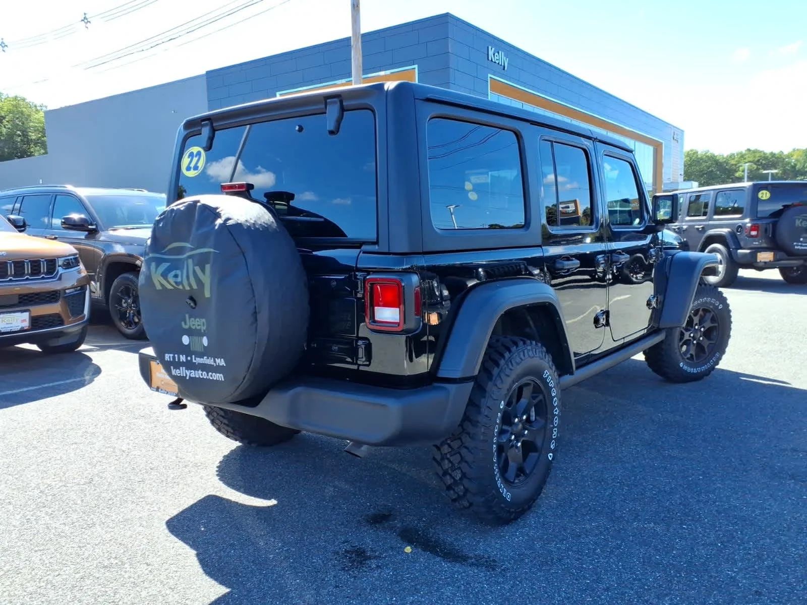 Certified Used 2022 Black Clearcoat Jeep Unlimited Willys image 7