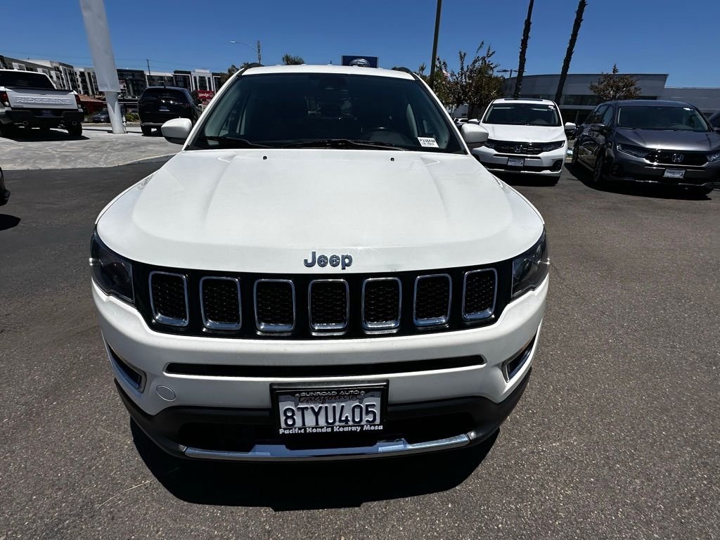 Used 2021 White Jeep Limited image 3