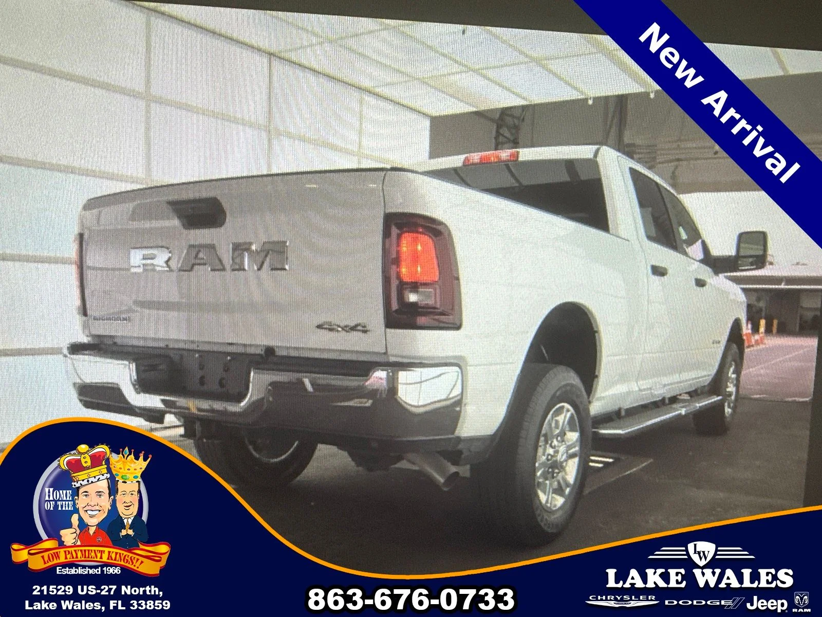Certified Used 2025 White Ram Big Horn image 5