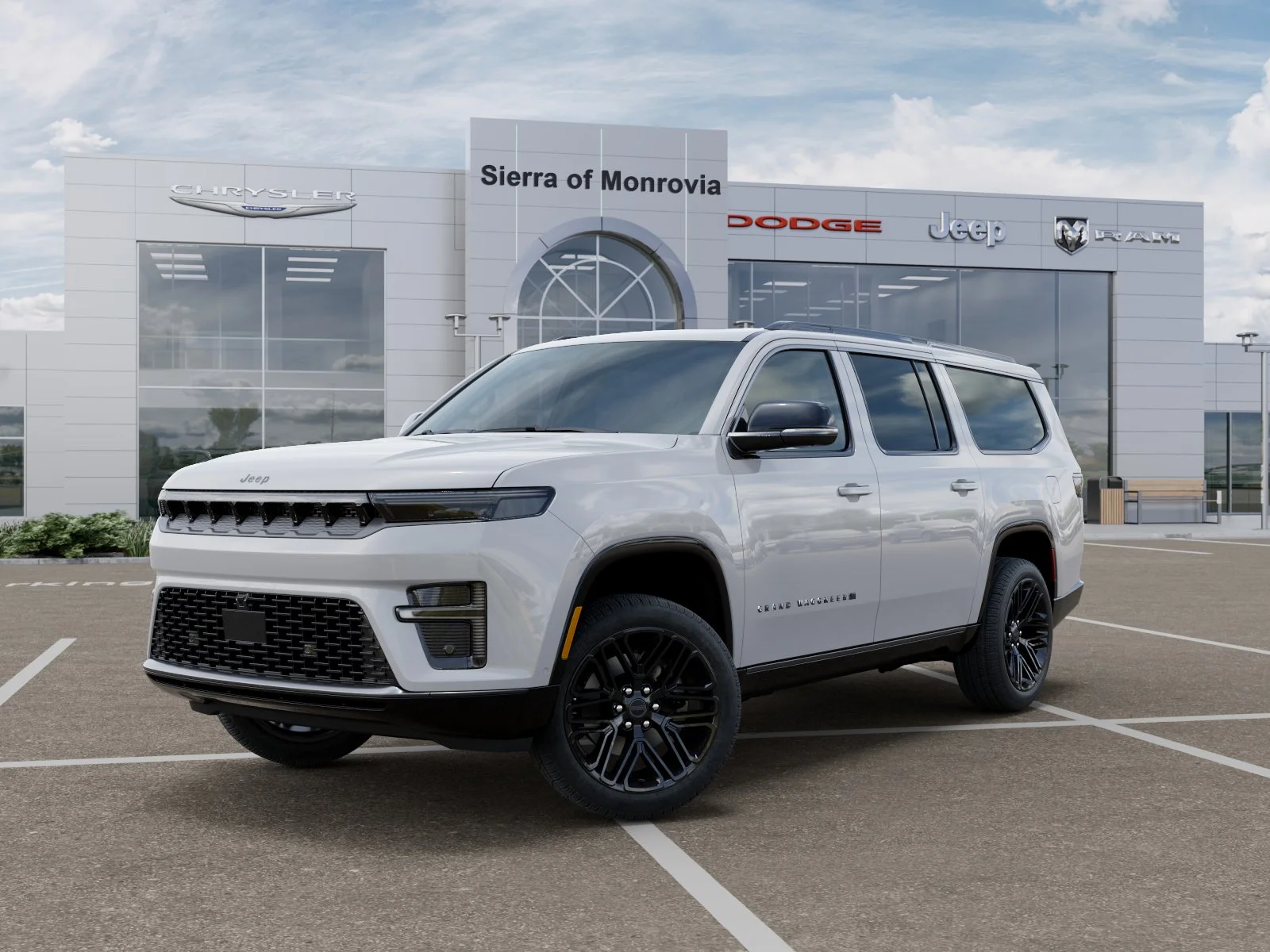 New 2026 Bright White Clear-Coat Exterior Paint Jeep Limited Reserve image 36
