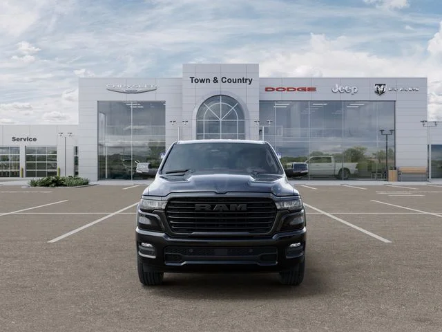 New 2026 Diamond Black Crystal Pearl-Coat Exterior Paint RAM Laramie image 6