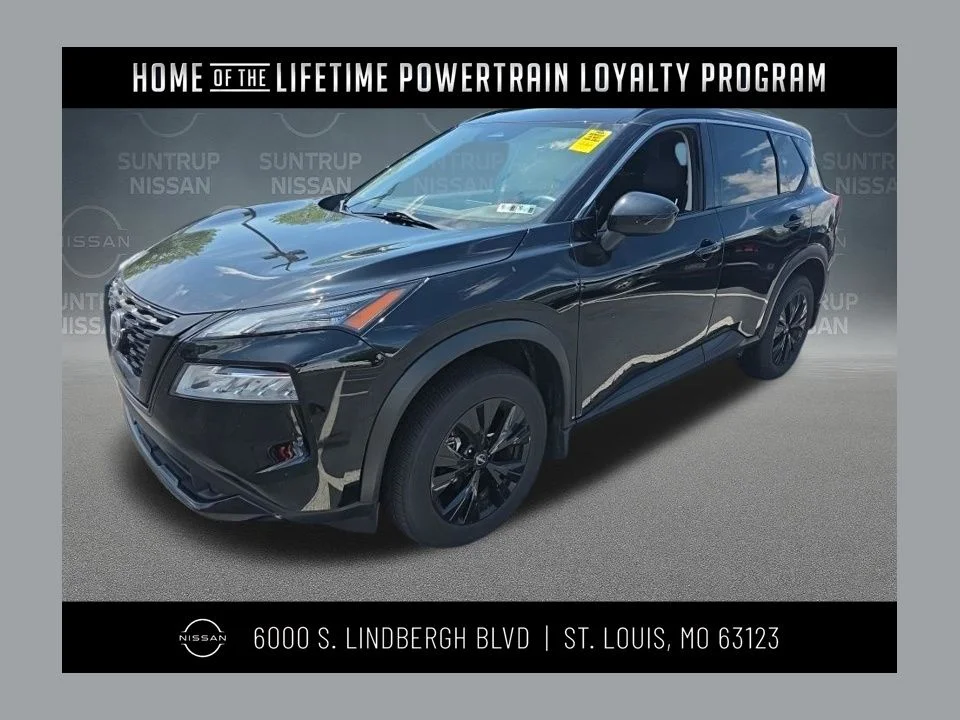 Used 2023 Black Nissan SV image 1