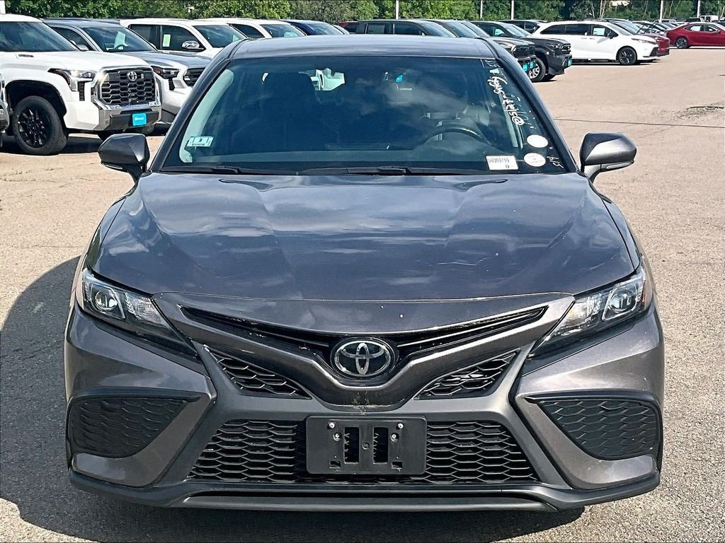 Used 2023 Gray Toyota SE image 2