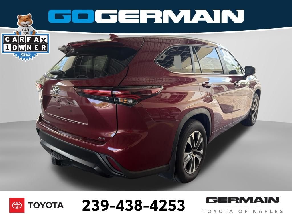 Certified Used 2024 Red Toyota XLE image 9