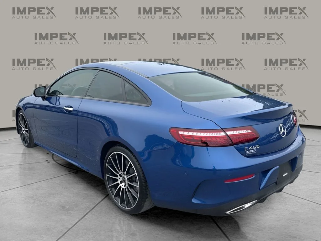 Used 2023 Blue Mercedes-Benz E 450 image 3