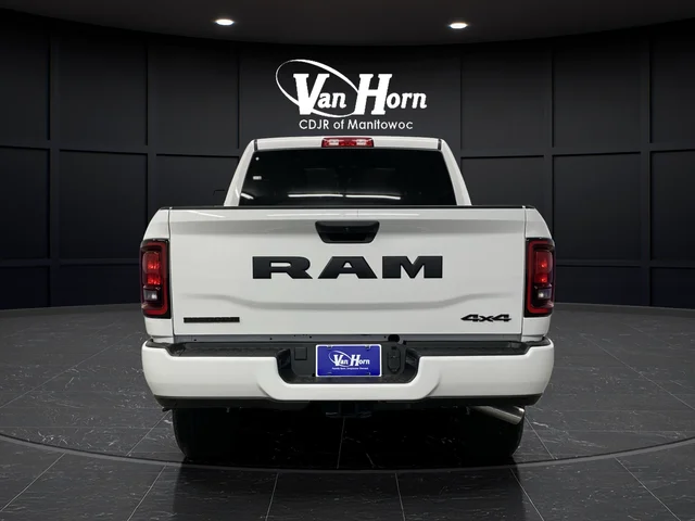 New 2026 Bright White Clear-Coat Exterior Paint RAM Big Horn image 13