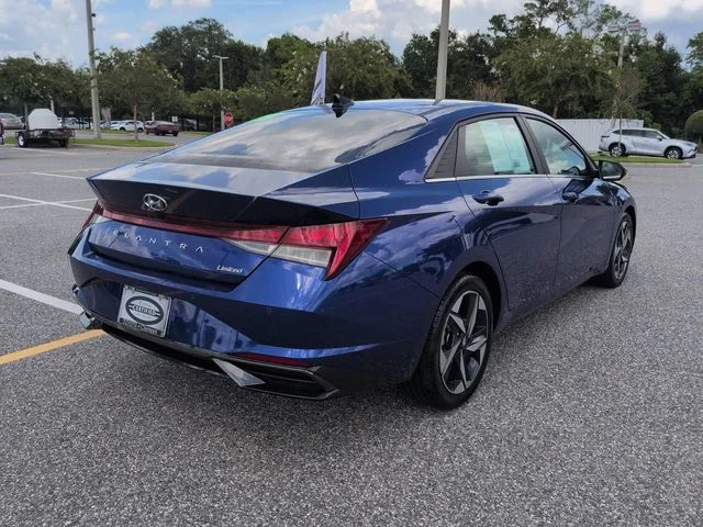 Used 2023 Blue Hyundai Limited image 4
