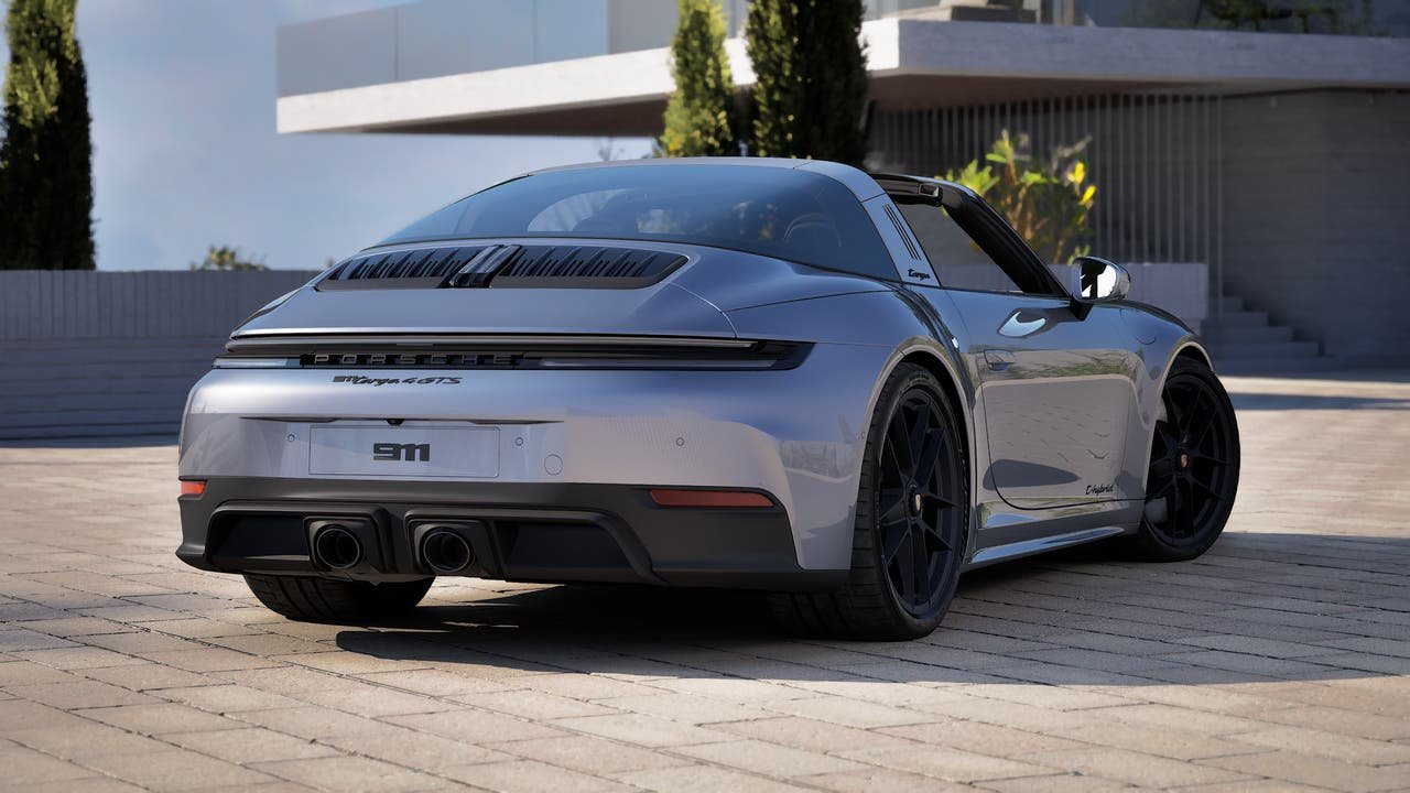 New 2027 GT Silver Metallic Porsche Targa 4 GTS image 9