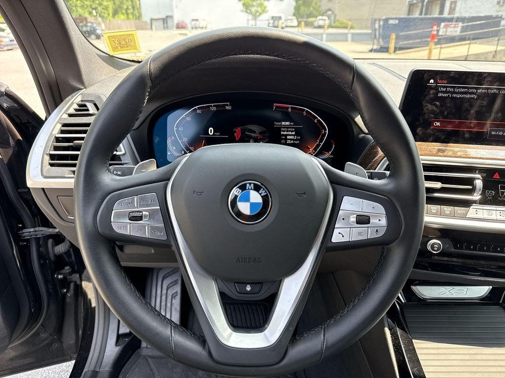 Certified Used 2024 Black Sapphire Metallic BMW xDrive30i image 14