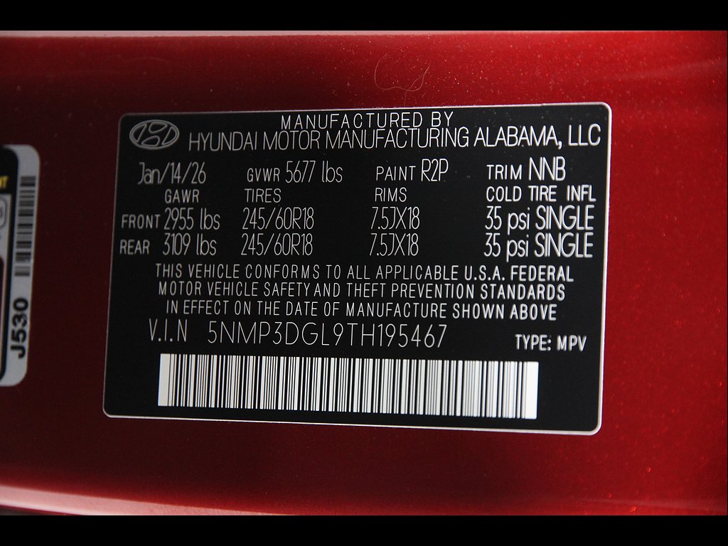 Certified Used 2026 Ultimate Red Metallic Hyundai XRT image 22