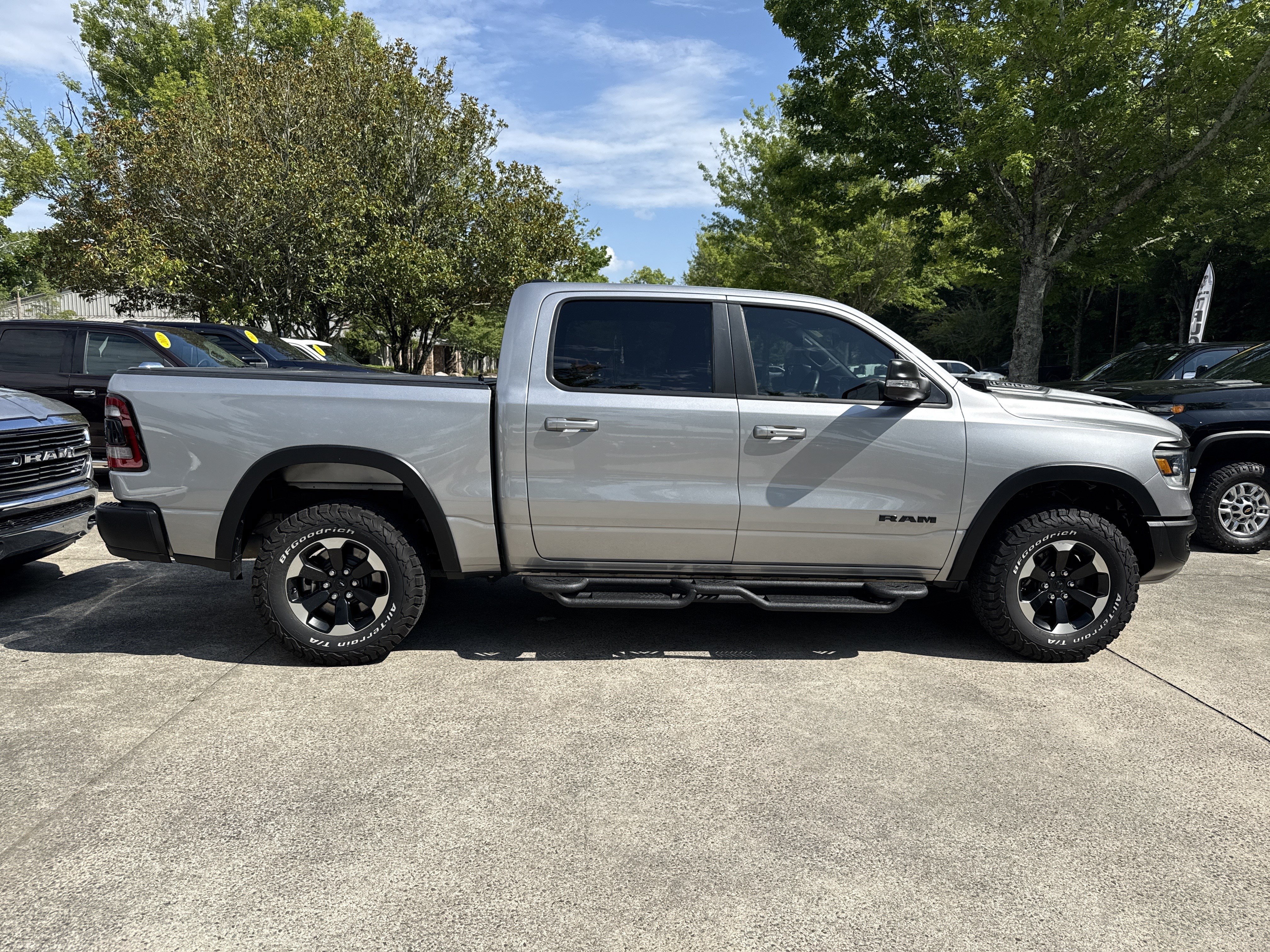 Used 2022 Billet Silver Metallic Clearcoat Ram Rebel image 8
