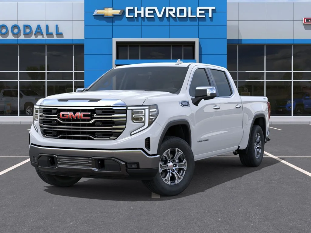New 2026 Glacier White Tricoat GMC SLT image 6