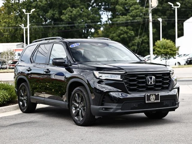 Certified Used 2025 Crystal Black Pearl Honda Sport image 13