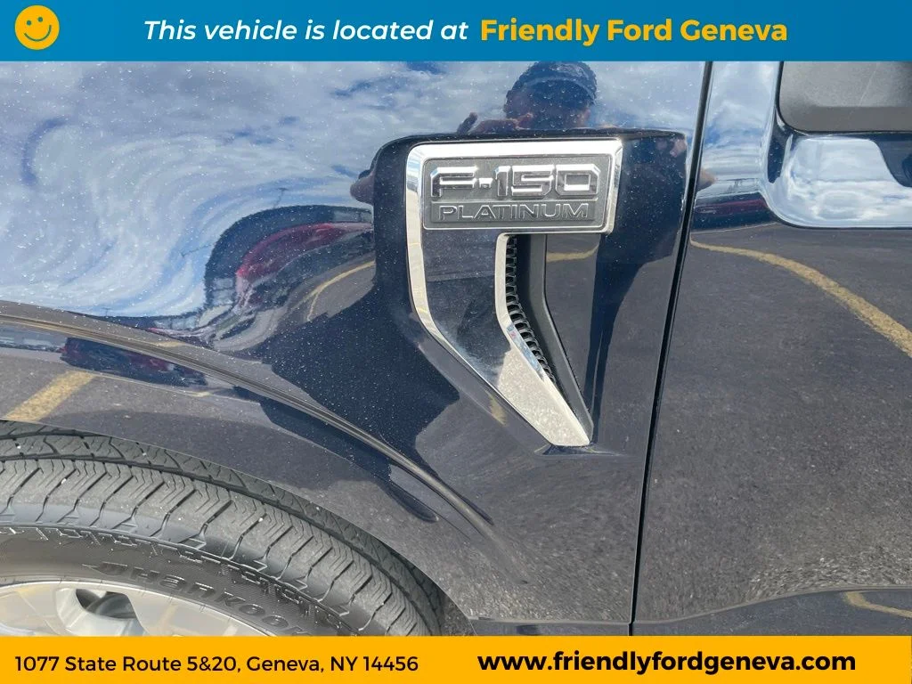 Used 2023 Blue Ford Platinum image 10